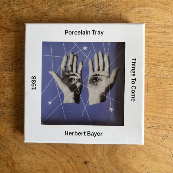 NIB! Galison for MoMA - Herbert Bayer Porcelain Tray - Picture 1 of 4
